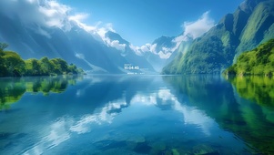 青山绿水