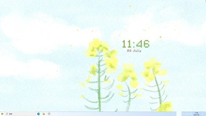 油菜花 电脑主题