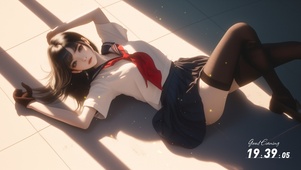 唇含丹霞不语香
