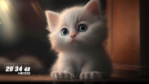 可爱治愈小猫喵