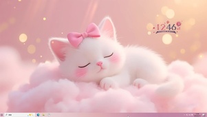 瞌睡奶萌小猫