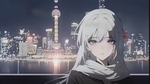 上海滩的少女