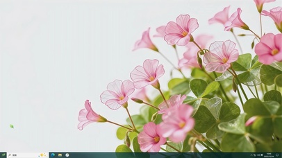 护眼幸运之花主题