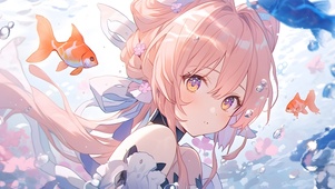 4k 心海 水底