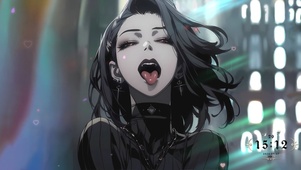 暗黑系 另类 个性 吸血鬼