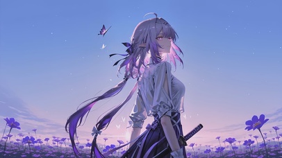 星穹铁道-紫色花海
