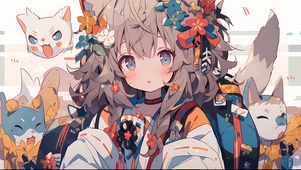 可爱猫猫少女