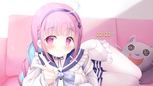 4K白丝可爱美少女