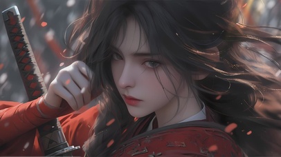 【4K】古风汉服美少女（禁转）