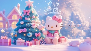 kitty猫邀你过圣诞节