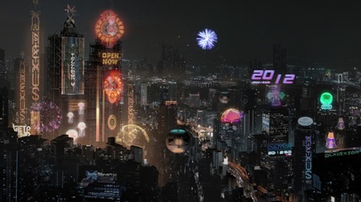 赛博朋克科技之城