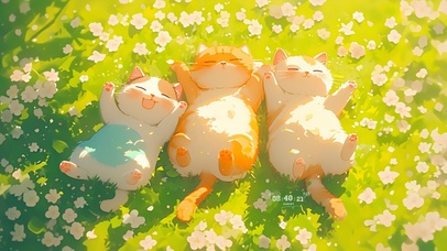 4K超级可爱小萌猫