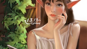 精灵可爱女孩