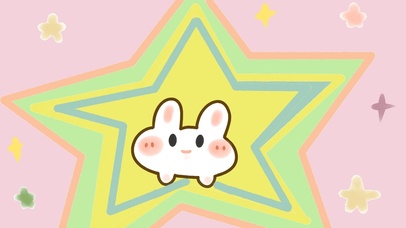 在星星里的兔子