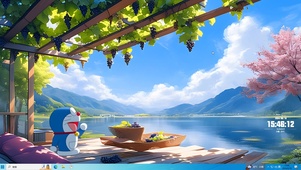 湖水葡萄叮当猫