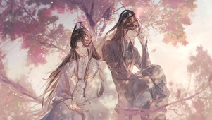 微雨海棠