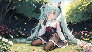 Q版萝莉初音miku