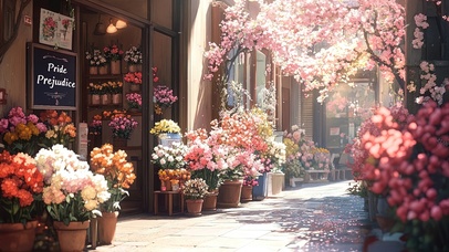 春日浪漫鲜花商店