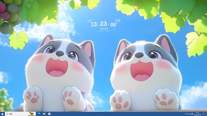 可爱主题 馋嘴的二哈