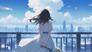天台少女