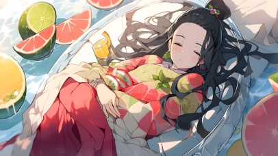 祢豆子的盛夏果实大餐