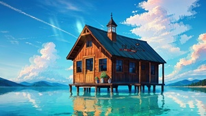 湖光水镜~