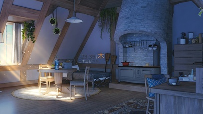 唯美治愈午后日式厨房