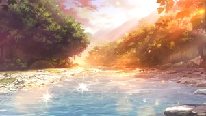 静心流水潺潺