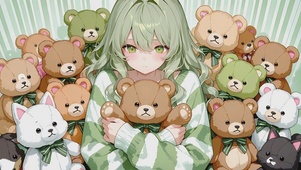 和小熊一起跳舞