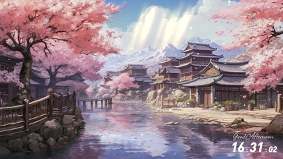 古风场景 ai温馨壁纸