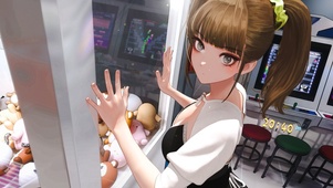 4K娃娃机少女