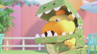 噜噜的小恐龙装扮