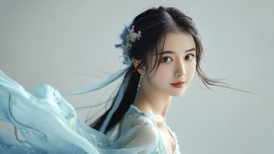 蓝色仙姬仙女神女美女07