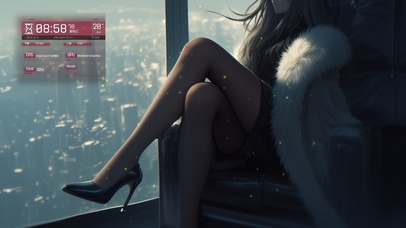 她的笑容里有一种未曾言说的忧郁