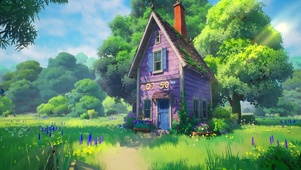 温馨森林木屋