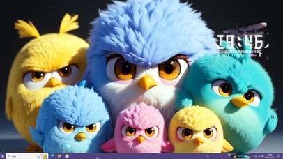 愤怒小鸟鸟—【主题桌面】