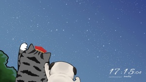 吾皇猫与星空