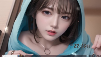 4k兜帽纯欲美少女