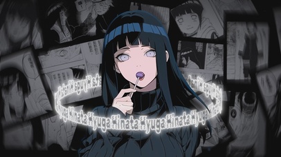 日向雏田 文字环绕