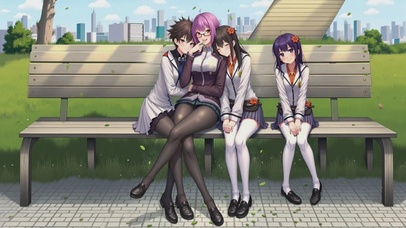 黑丝白色妹子们