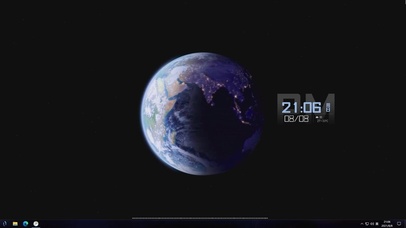 科幻太空地球主题