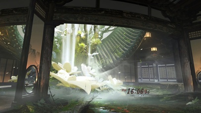 4K唯美古风莲花书院