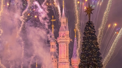 迪士尼烟花