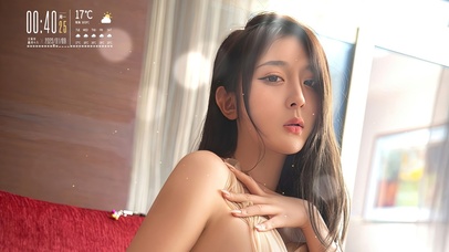 清纯性感美女丨元气壁纸