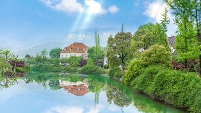 5K 阳光治愈小镇湖畔