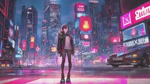 赛博都市少女