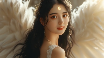 星月神话月神神圣洁美女神女03