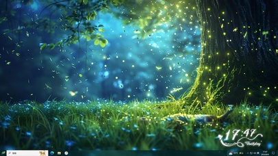 森林梦幻萤火