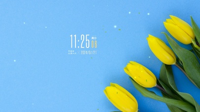 4k清新绿植桌面