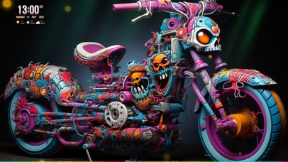 4K高清科技摩托车